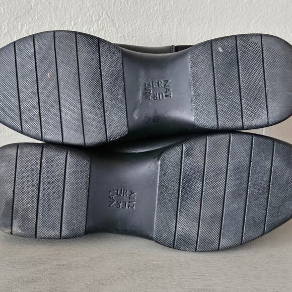 NATURALIZER BARITAROUND TOE  BOOTIE – WOMEN’S SIZE 8.5 – BLACK LEATHER / SUEDE - Picture 7 of 11